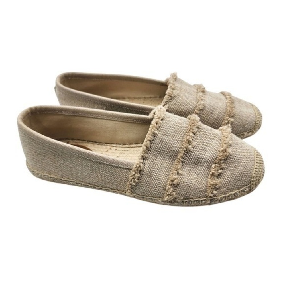 Michael Kors Tan Tibby Espadrille Flats Size 7.5